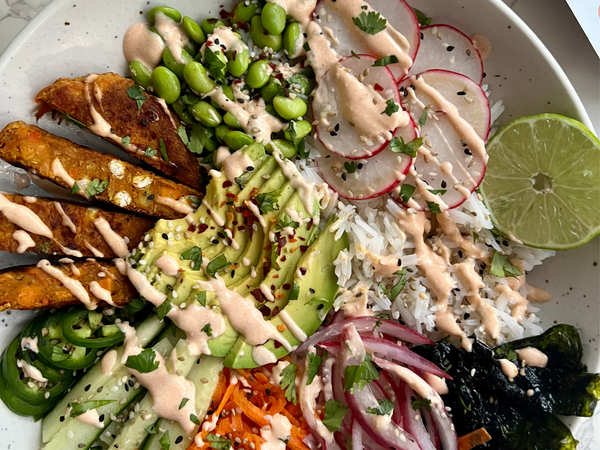 Veggie "Poke" Bowl - Actual Veggies