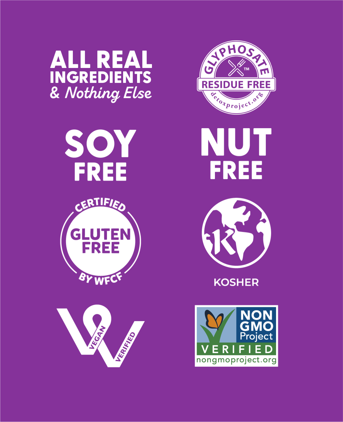 Purple Roots Veggie Burger- 8 Burgers Total