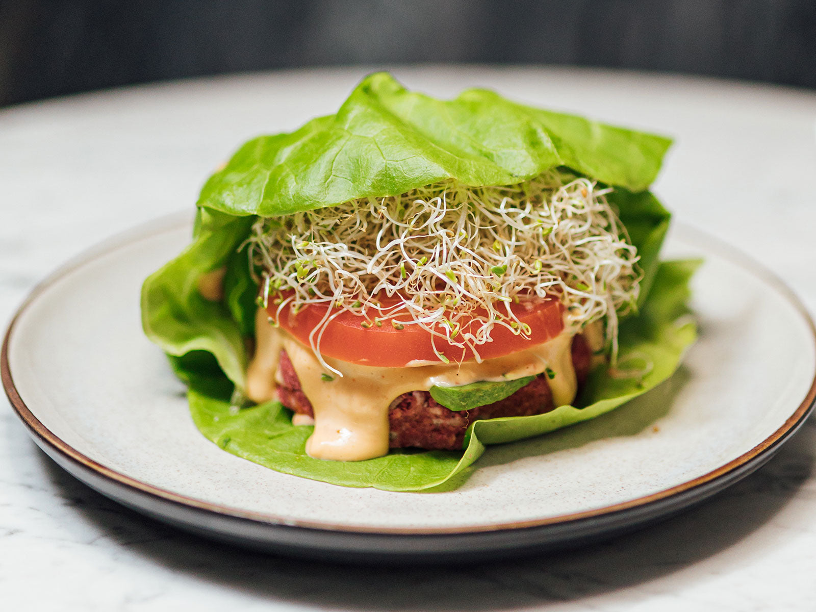 The Actual Veggies Protein-Style Burger