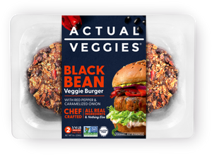 Black Bean Veggie Burger- 8 Burgers Total