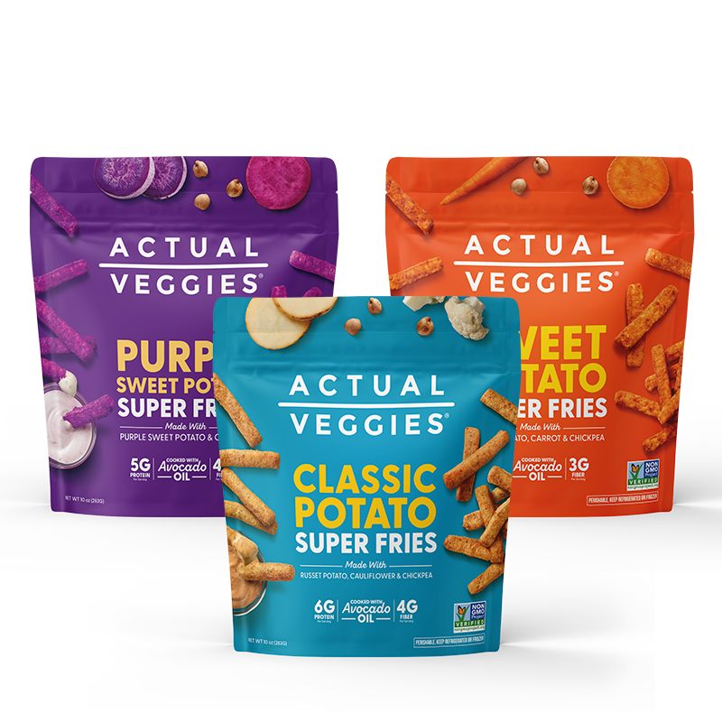 Classic Purple and Sweet Potato Fries Bags