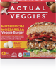 <p>MUSHROOM MOZZARELLA<br/>VEGGIE BURGER</p>