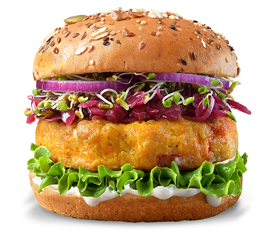 Sweet Potato Veggie Burger- 8 Burgers Total