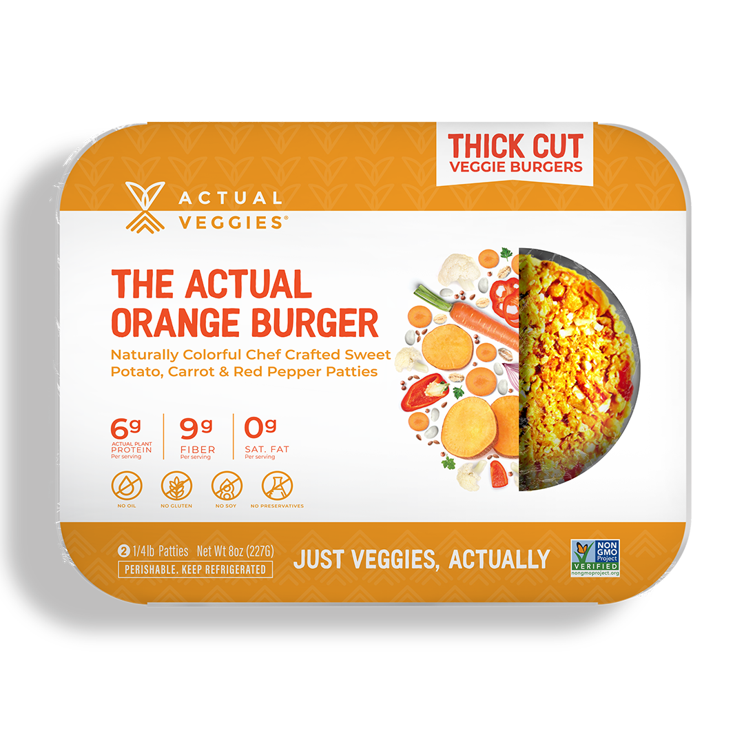 The Actual Orange Burger- 8 Burgers Total