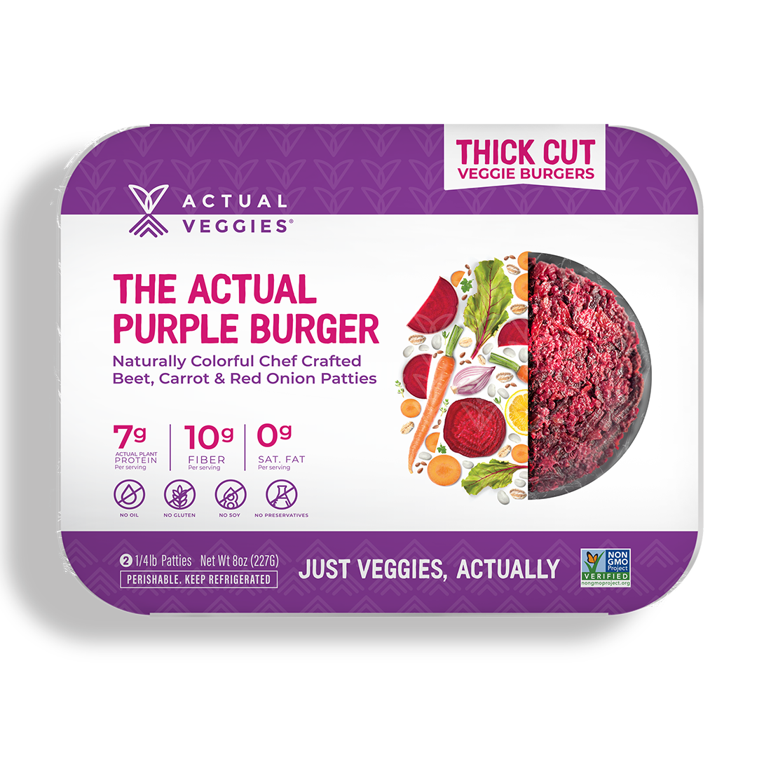 The Actual Purple Burger- 8 Burgers Total