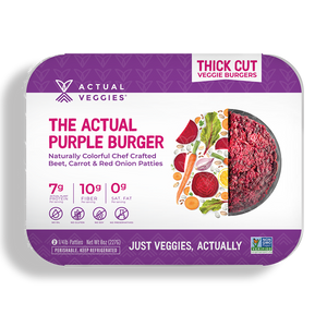 The Actual Purple Burger- 8 Burgers Total