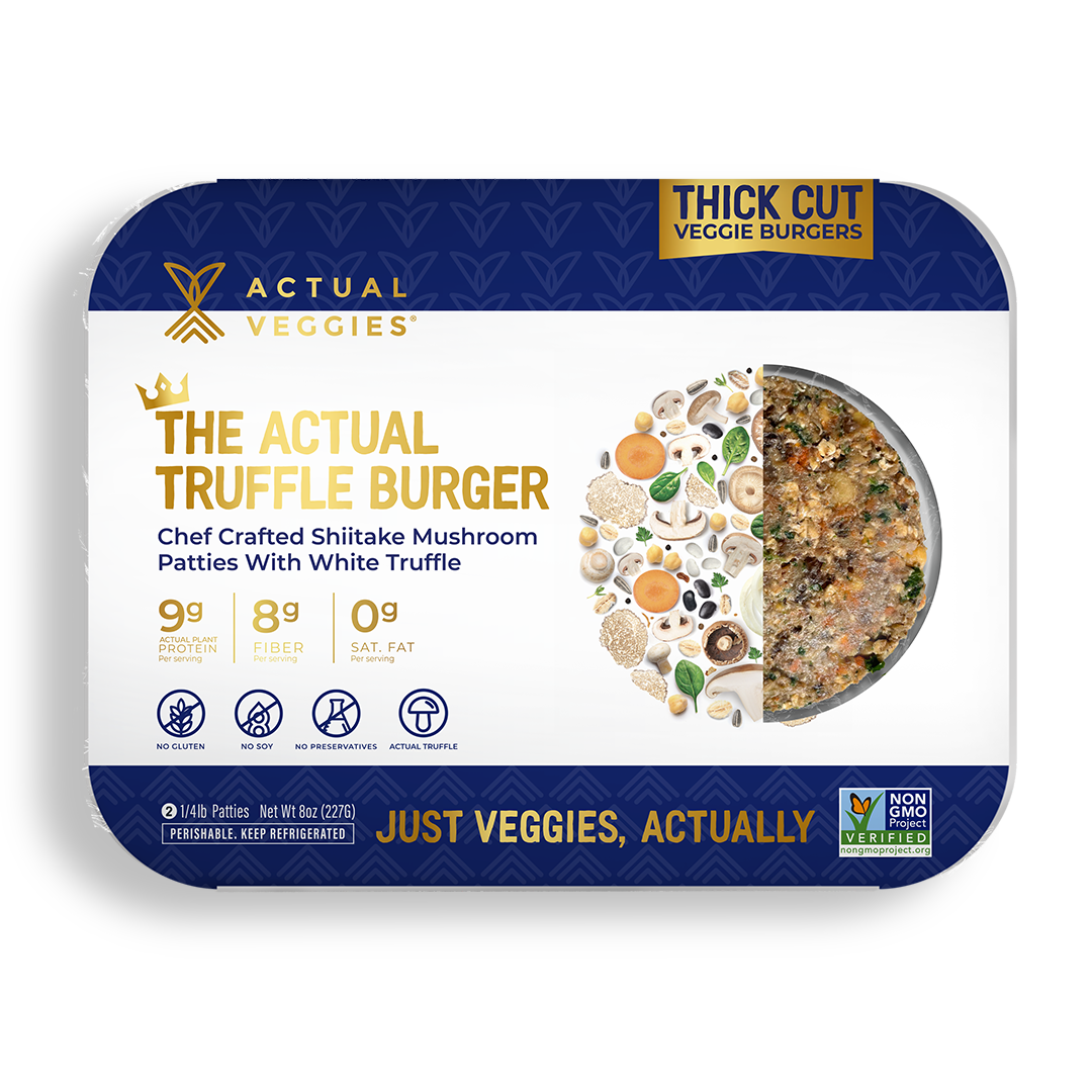 The Actual Truffle Burger 8 Burgers Total Actual Veggies